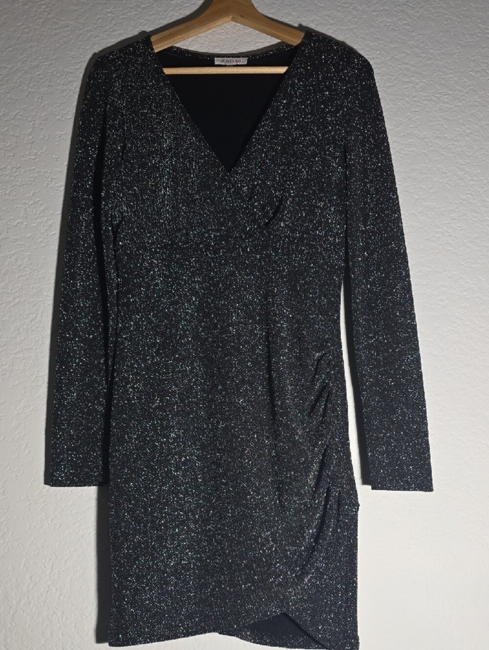 Shimmerry Long Sleeve Little Black Dress - Medium - Picture 5 of 7